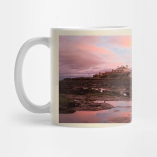 St Mary's Island in pink and blue Mug